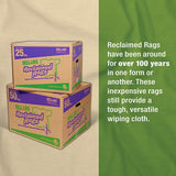 Reclaimed Colored Fleece Rags - 50lb box