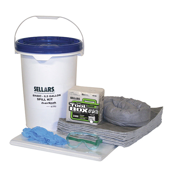 EverSoak® General Purpose 6.5 Gallon Pail Spill Kit