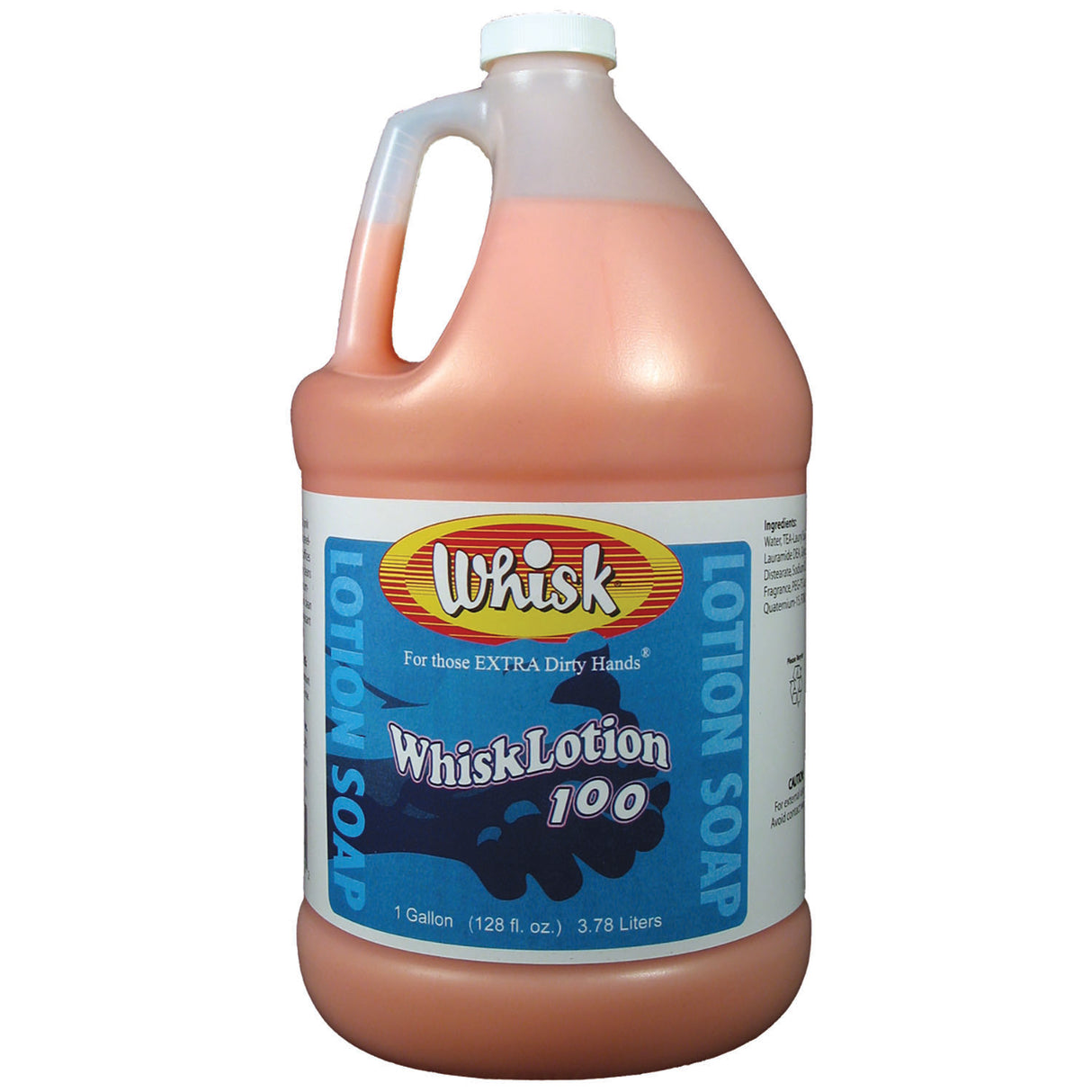 WhiskLotion 100 Pink Lotion Soap, 1 Gallon Bottle, 4/Case