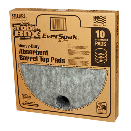 EverSoak® General Purpose Heavy-Duty Absorbent Barrel Top Pads