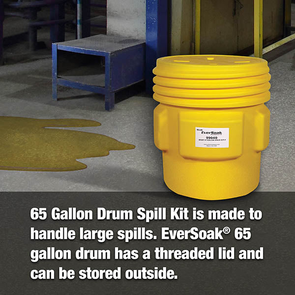 EverSoak® General Purpose 65 Gallon Drum Spill Kit
